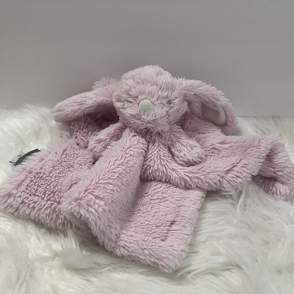 Manhattan Kids Cuddly Pal Pink Bunny Rabbit Security Blanket Lovey 14”